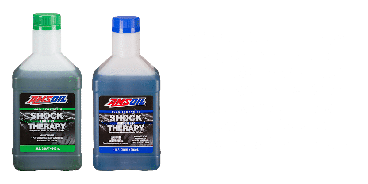AMSOIL Shock Therapy Suspension Fluid for Forks and Shocks