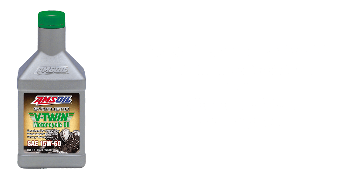 AMSOIL Synthetic 15W-60 Motorcycle Oil